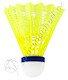 3x Badmintonové míče Victor Nylon Shuttle 3000 Platin - Yellow (3 dózy po 6 ks)