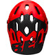 Cyklistická helma BELL Super 3R MIPS matná červená - černá