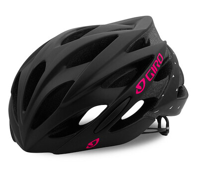 Cyklistická helma GIRO Sonnet černo-růžová