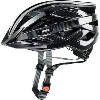 Cyklistická helma Uvex I-VO C černo-tmavě stříbrná 2017
