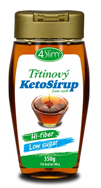 EXP 4Slim Třtinový keto sirup 350 g