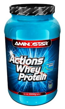 EXP Aminostar Whey Protein Actions 65 1000 g vanilka