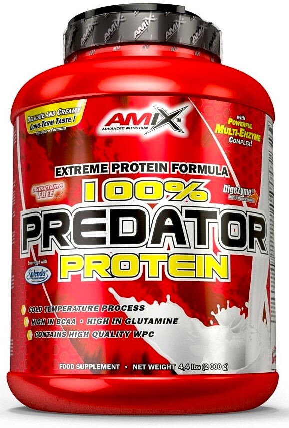 EXP Amix 100% Predator 2000 g jahoda