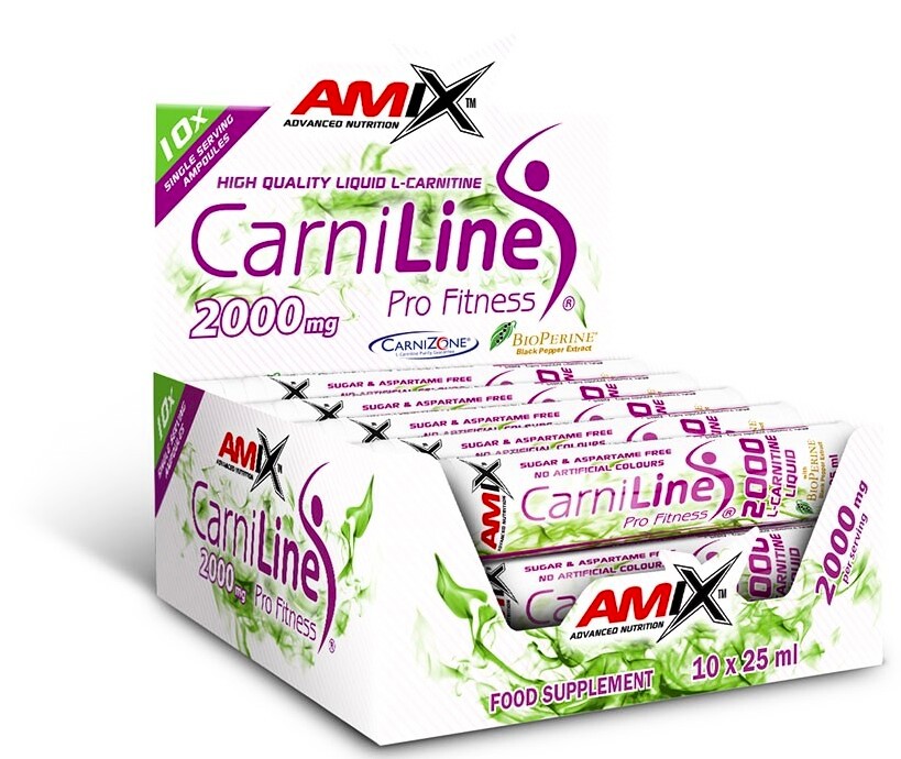EXP Amix CarniLine Pro Fitness + Bioperine 25 ml ananas
