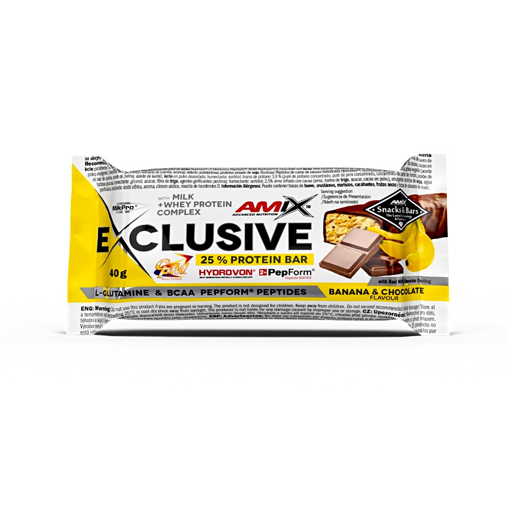 EXP Amix Exclusive Bar 40 g arašídové máslo