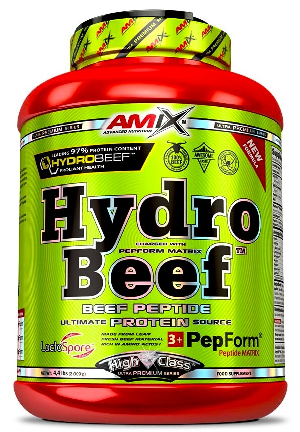 EXP Amix HydroBeef Peptide Protein 1000 g čokoláda - arašíd - karamel