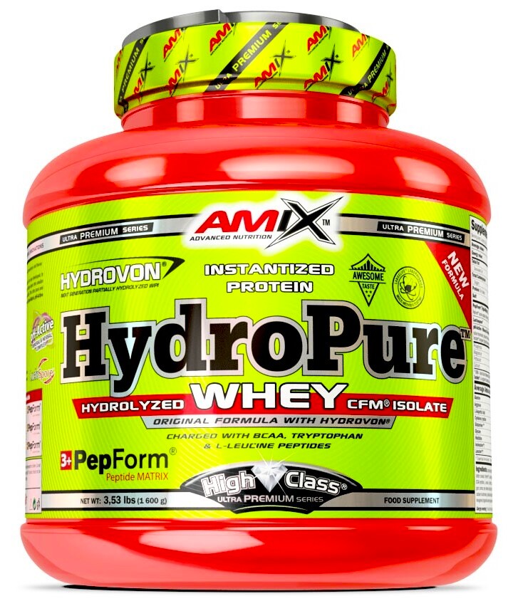 EXP Amix HydroPure Whey Protein 1600 g jahoda - jogurt