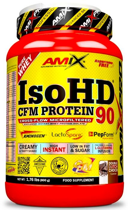 EXP Amix IsoHD 90 CFM Protein 800 g dvojitá bílá čokoláda