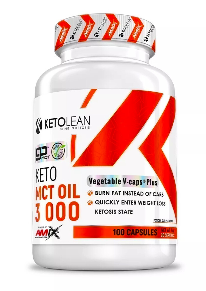EXP Amix KetoLean Keto MCT Oil 3000 100 kapslí