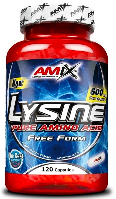EXP Amix L-Lysine 600 mg 120 kapslí