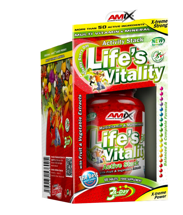 EXP Amix Life's Vitality Active Stack 60 tablet