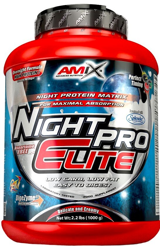 EXP Amix NightPro Elite 1000 g vanilka