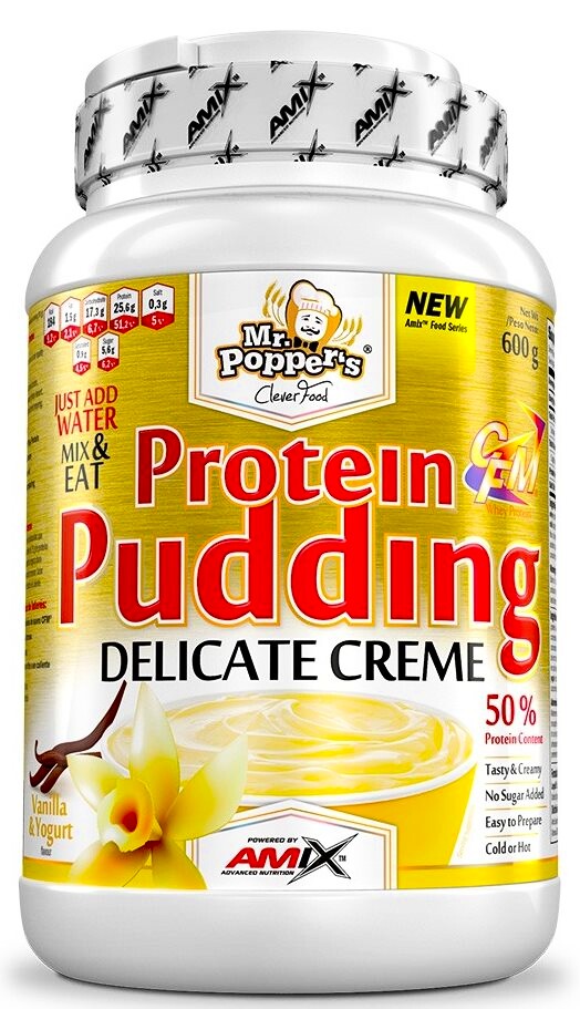 EXP Amix Protein Pudding Creme 600 g dvojitá čokoláda