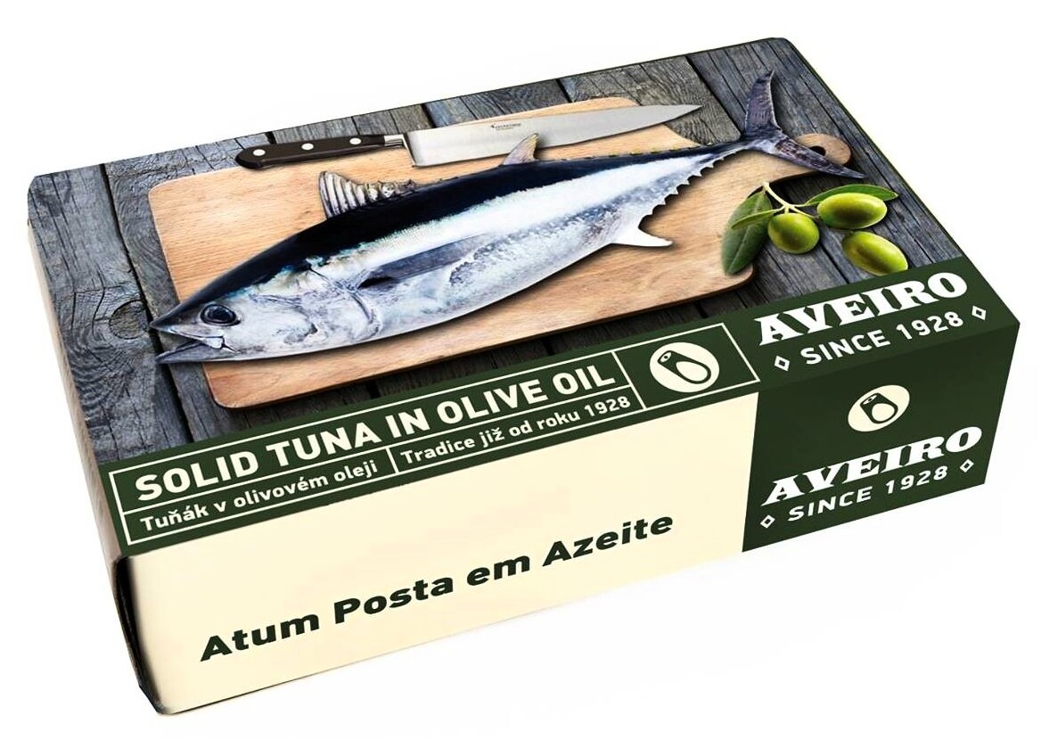 EXP Aveiro Tuňák v olivovém oleji 120 g