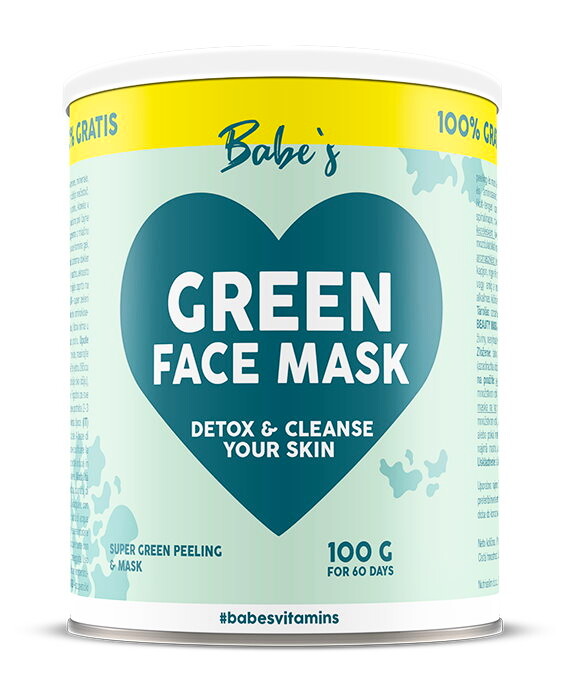 EXP Babe´s Green Face Mask (Pleťová maska) 100 g
