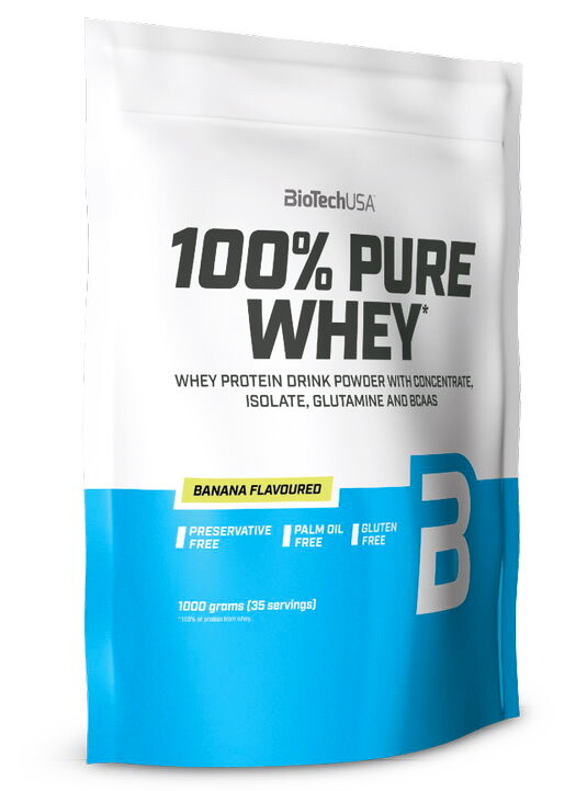 EXP BioTech 100% Pure Whey 1000 g sušenka