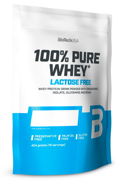 EXP BioTech 100% Pure Whey Lactose Free 454 g čokoláda