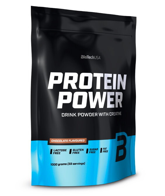 EXP BioTech Protein Power 1000 g jahoda - banán