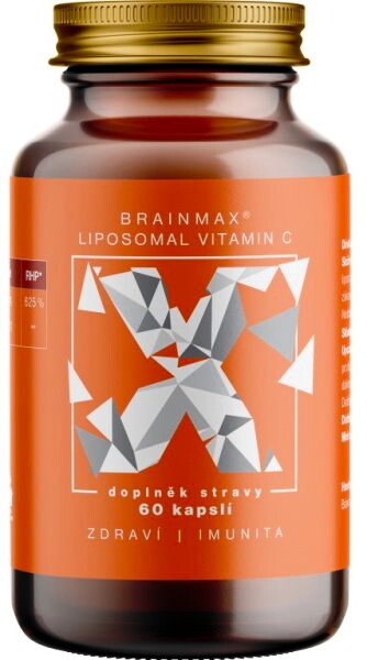 EXP BrainMax Liposomal Lipozomální Vitamín C 500 mg 60 kapslí