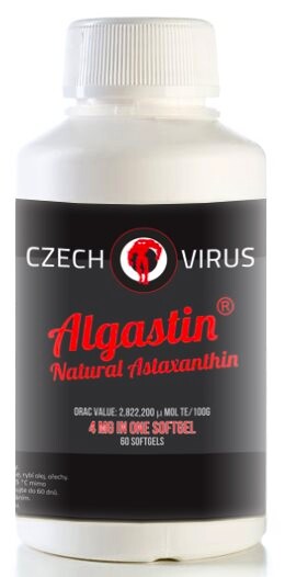 EXP Czech Virus Algastin Natural Astaxanthin 60 kapslí