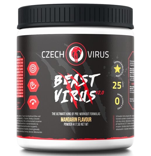 EXP Czech Virus Beast Virus V2.0 417,5 g mandarinka
