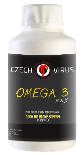 EXP Czech Virus Omega 3 MAX 90 kapslí