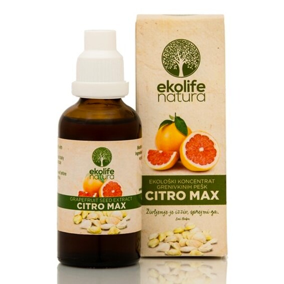 EXP Ekolife Natura Citro Max Organic (Bio extrakt ze semínek grepfruitu) 50 ml