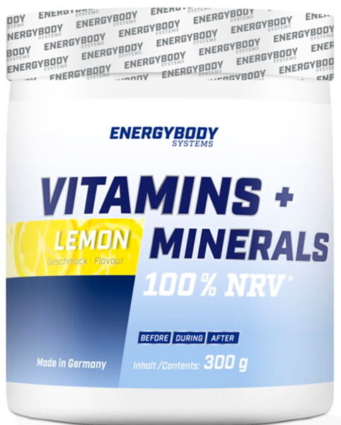 EXP EnergyBody Vitamins + Minerals 300 g citron