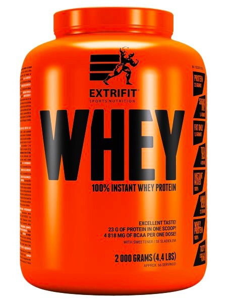 EXP Extrifit 100% Whey Protein 2000 g borůvka