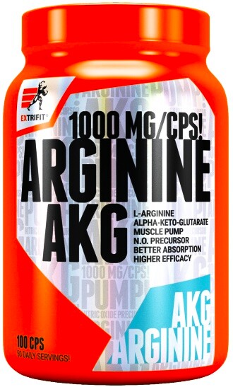 EXP Extrifit Arginine AKG 1000 mg 100 kapslí
