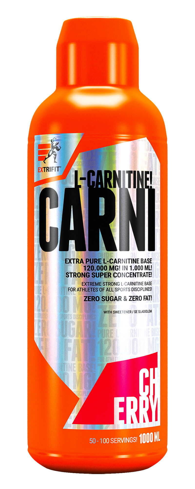 EXP Extrifit Carni Liquid 120000 mg 1000 ml broskvový čaj