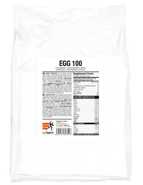 EXP Extrifit EGG 100 sušený bílek 1000 g