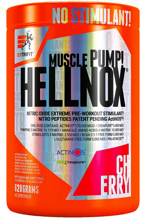 EXP Extrifit Hellnox 620 g pomeranč