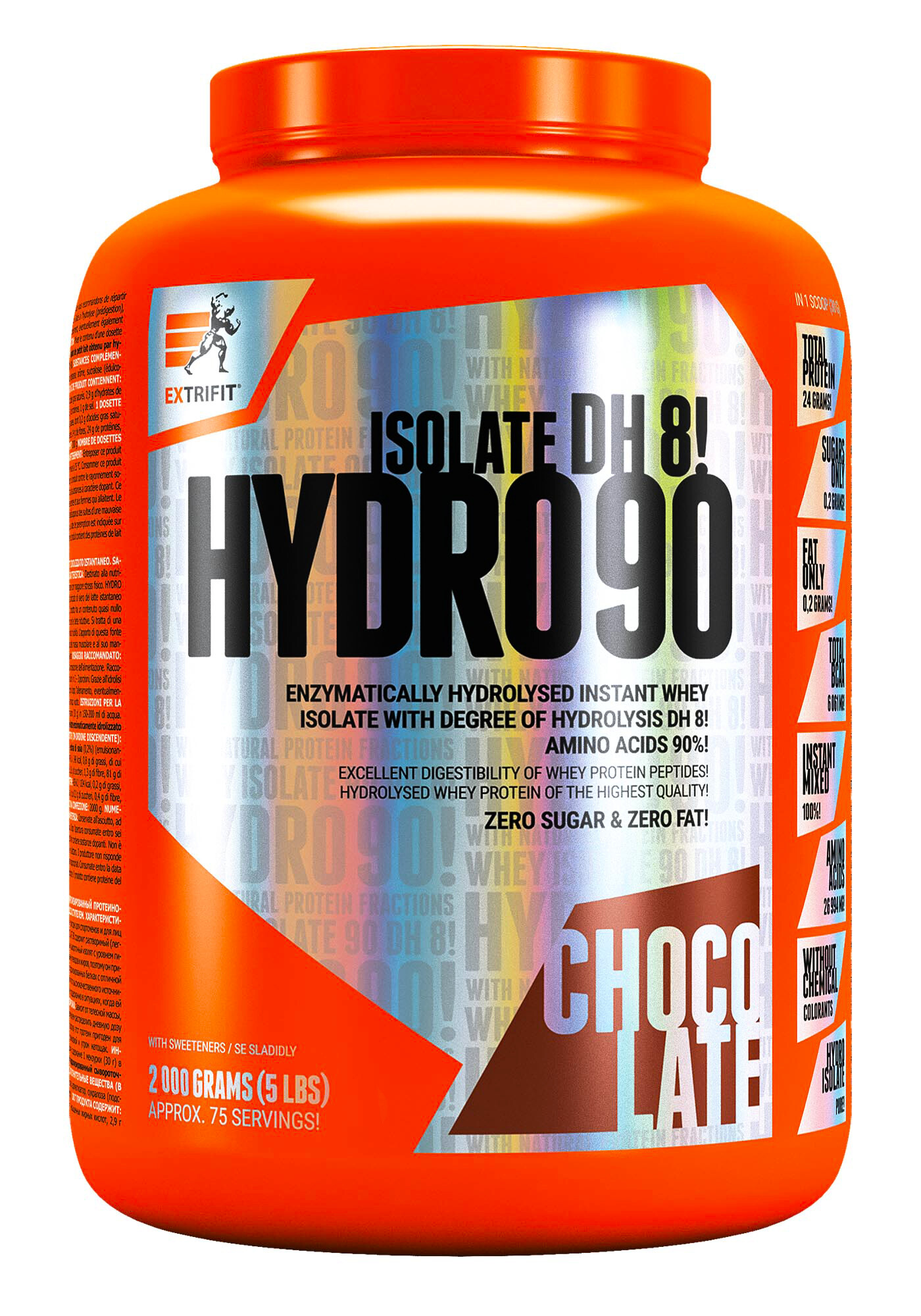 EXP Extrifit Hydro Isolate 90 2000 g čokoláda