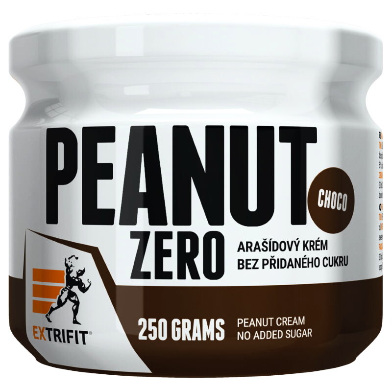 EXP Extrifit Peanut Zero 250 g slaný karamel