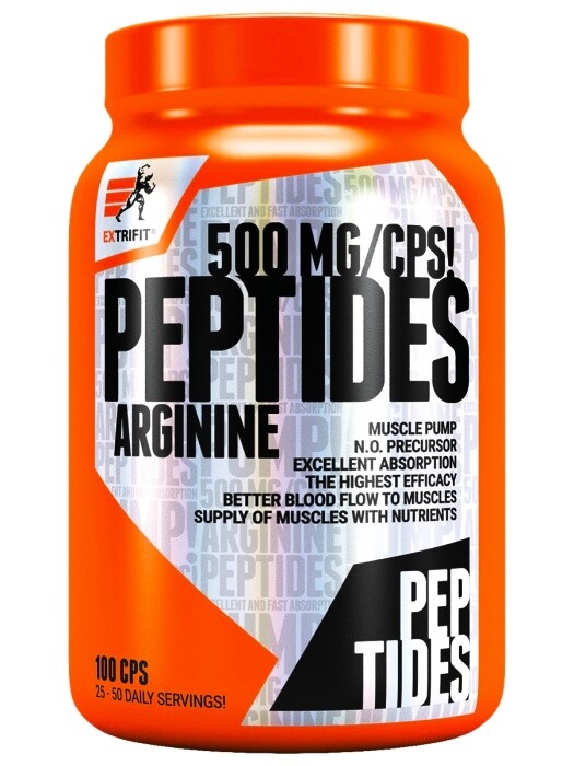 EXP Extrifit Peptides Arginine 100 kapslí
