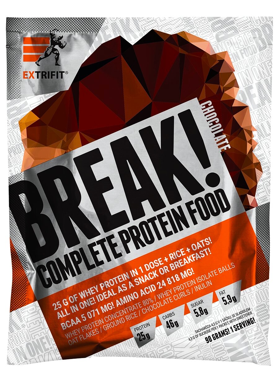 EXP Extrifit Protein Break! 90 g malina
