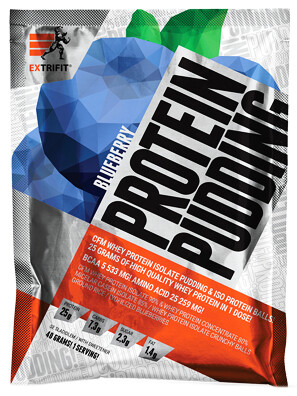 EXP Extrifit Protein Pudding 40 g jahoda
