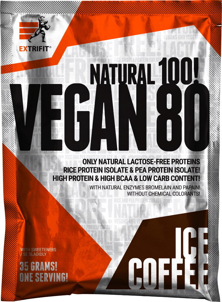 EXP Extrifit Vegan 80 35 g ledová káva