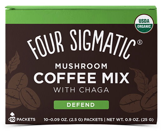 EXP Four Sigmatic Chaga Mushroom Coffee Mix 10×2,5 g