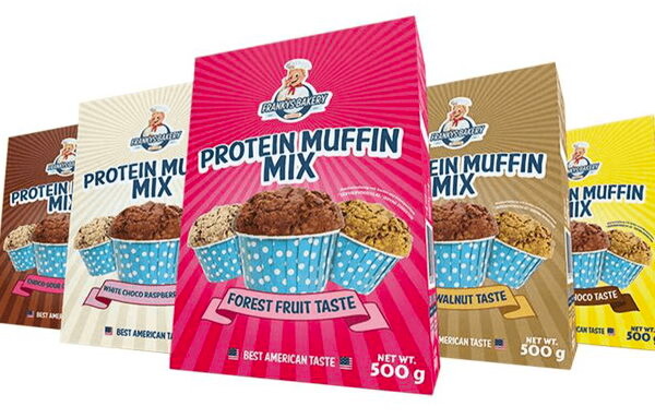 EXP Frankys Bakery Protein Muffin Mix 500 g čokoláda - višeň
