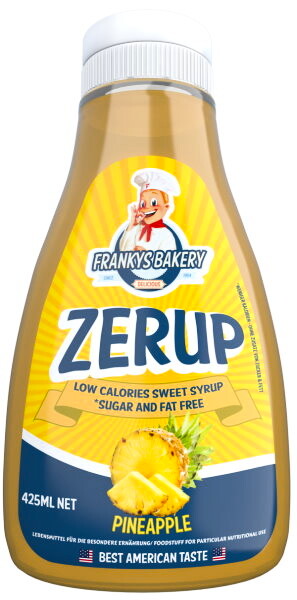 EXP Frankys Bakery Zerup Syrup 425 ml malina
