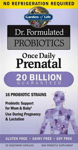 EXP Garden of Life Dr. Formulated Prenatal probiotika 30 kapslí
