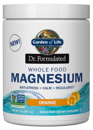 EXP Garden of Life Magnesium Dr. Fomulated - Hořčík 197,4 g pomeranč