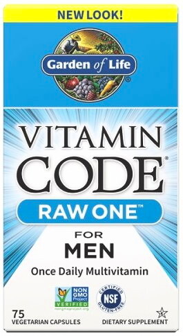 EXP Garden of Life Vitamin Code RAW ONE - Pro muže 75 kapslí
