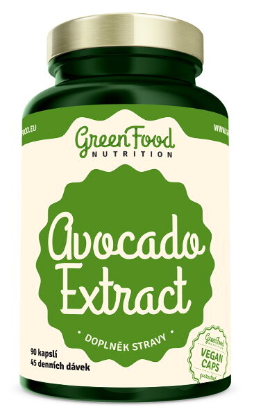 EXP GreenFood Avocado Extract 90 kapslí