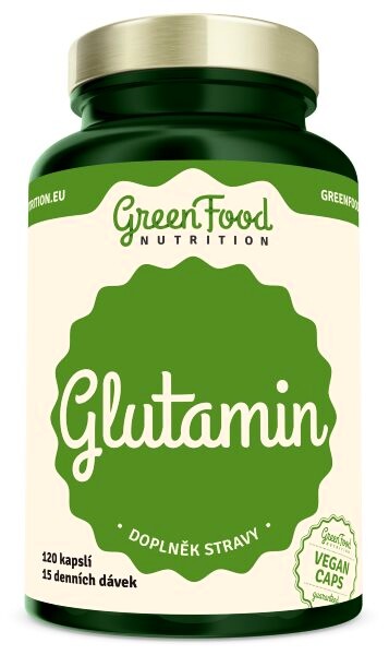 EXP GreenFood Glutamin 120 kapslí