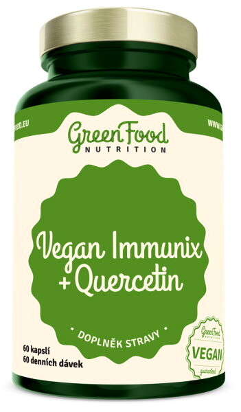 EXP GreenFood Vegan Immunix + Quercetin 60 kapslí