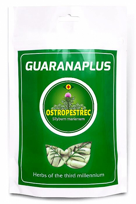 EXP GuaranaPlus Ostropestřec mariánský XL balení 400 kapslí