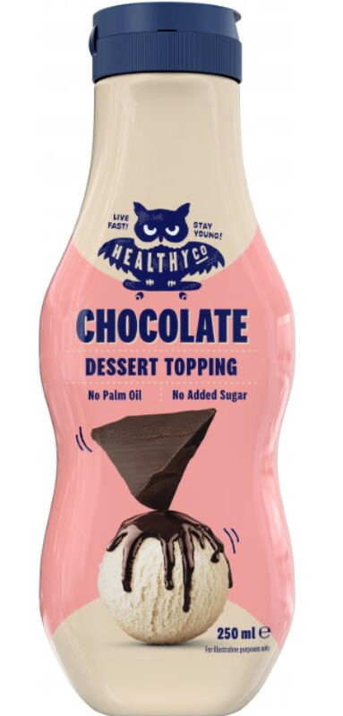 EXP Healthyco Dessert Topping 250 ml toffee